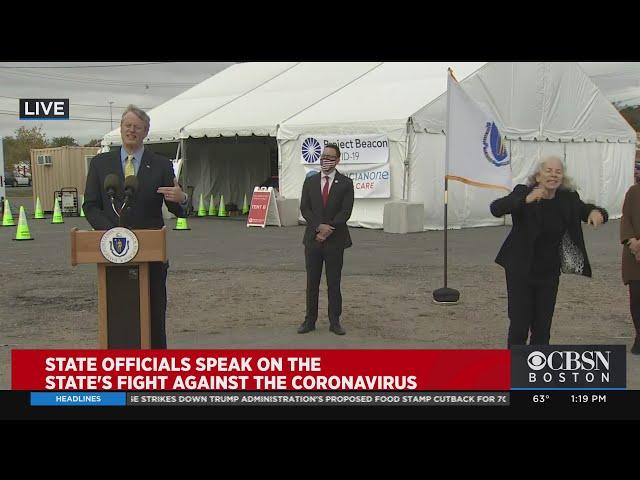 Gov. Charlie Baker Hints At Changes To Coronavirus Dashboard