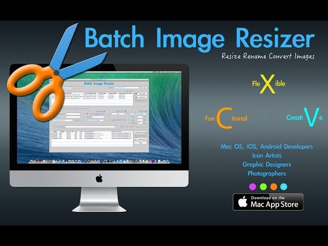 Batch Image Resizer App For Mac OS X