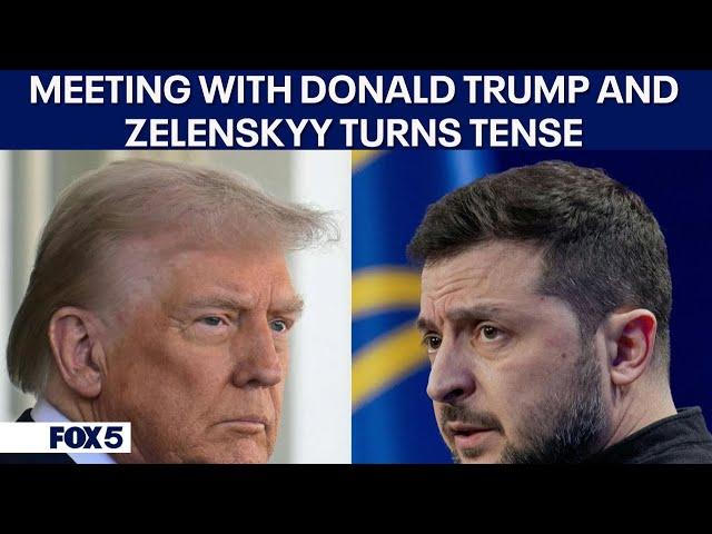 FULL VIDEO: President Donald Trump's meeting with Ukraine President Zelenskyy turns tense