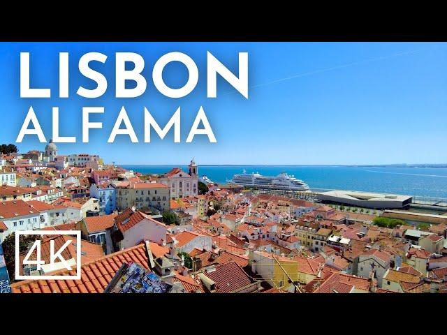 ALFAMA LISBON 2023: The OLDEST neighborhood in Lisbon Portugal - Walking Tour