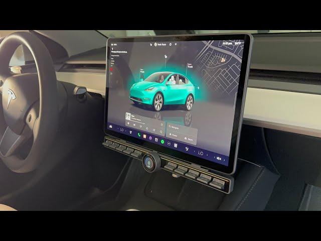 NEW Tesla Model Y / 3 Center Console Physical Control Button Multiple Functions by HAUTOPART.com