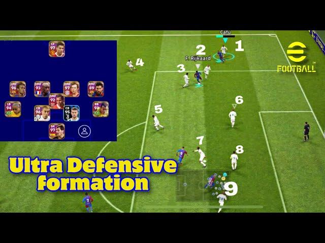 7 Players in Defence formation • eFootball Mobile