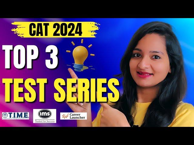 Top 3 MOCK Test Series for CAT 2024 | Honest Review!!