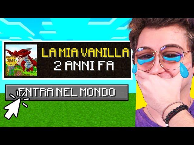 TORNO NELLA MIA VANILLA DOPO 2 ANNI! - Minecraft ITA