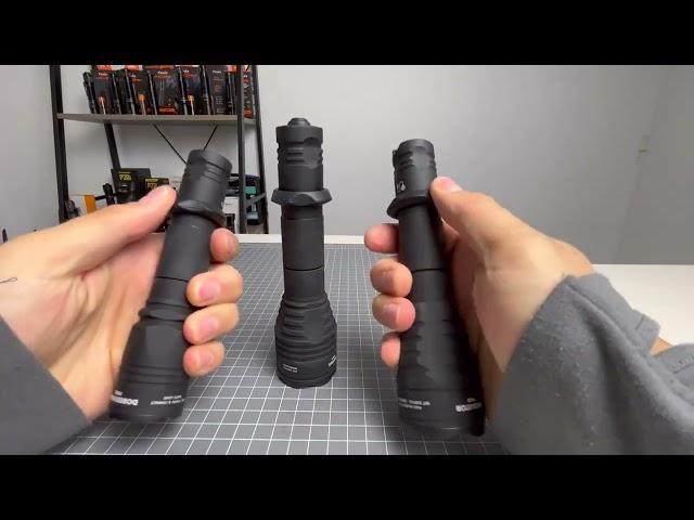 Armytek Comparison   Predator Pro Viking Pro Dobermann Pro - Tactical and Hunting Comparison