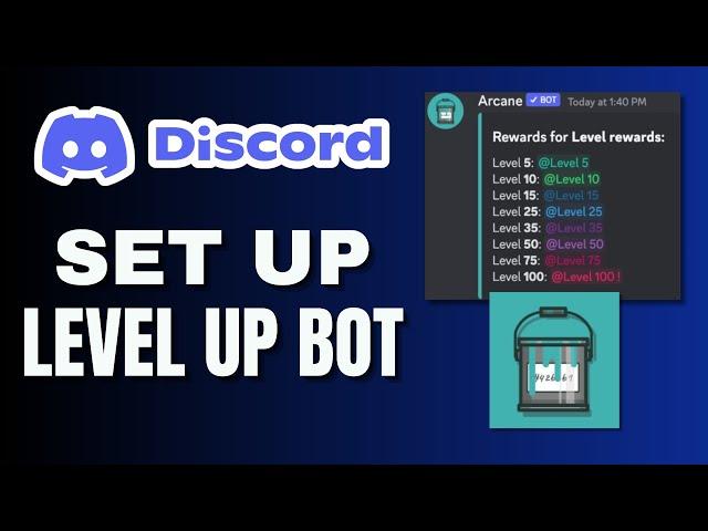 How To Set Up Level Up Bot In Discord (BEST Leveling Bot)