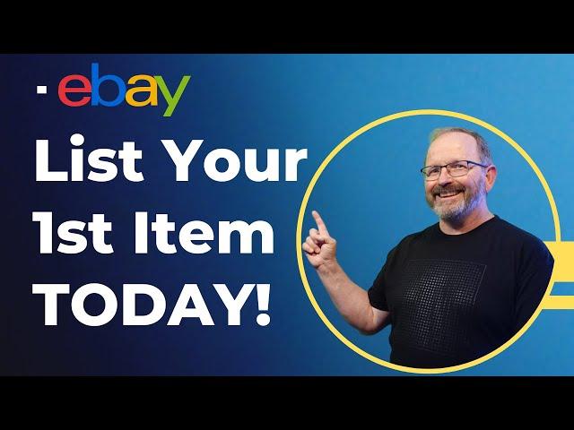 EBAY Listing Step-By-Step For Brand New Sellers! EASY Tutorial Updated for 2023