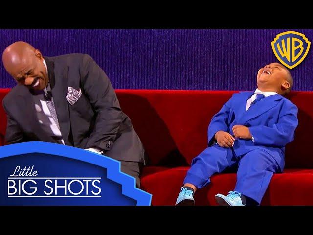 Jaemarc Gives The Best Interview Of Steve Harvey's Life!  @LittleBigShots | Warner Bros. TV