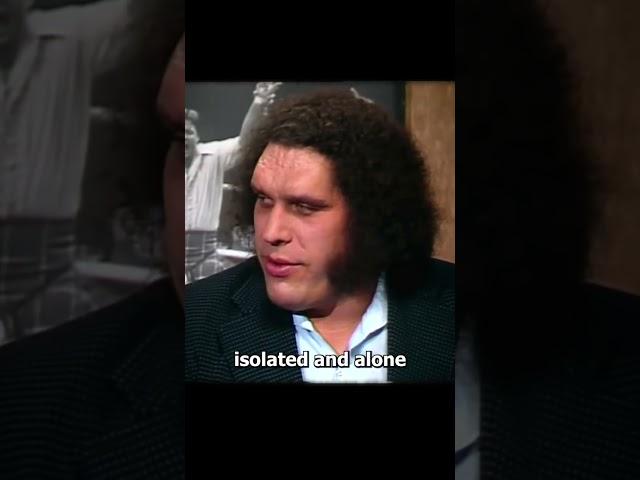 The Tragic Life Of Andre The Giant  (sad)