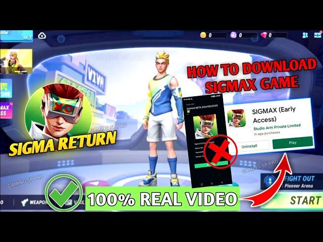 HOW TO DOWNLOAD SIGMAX GAME  || SIGMAX GAME || BIG UPDATE || 2024  || New Game Sigmax New Update 