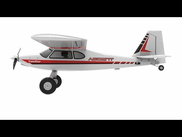 Volantex Trainstar Ascent  1400 mm wingspan budget RC plane Unboxing #rcplane #rc #new #unboxing