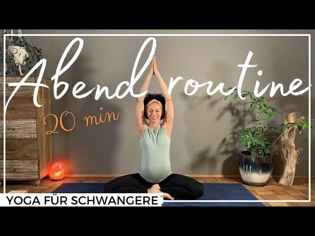 Abendroutine | Yoga für Schwangere | 20 min | Mobilisation und Erdung | Für alle Trimester