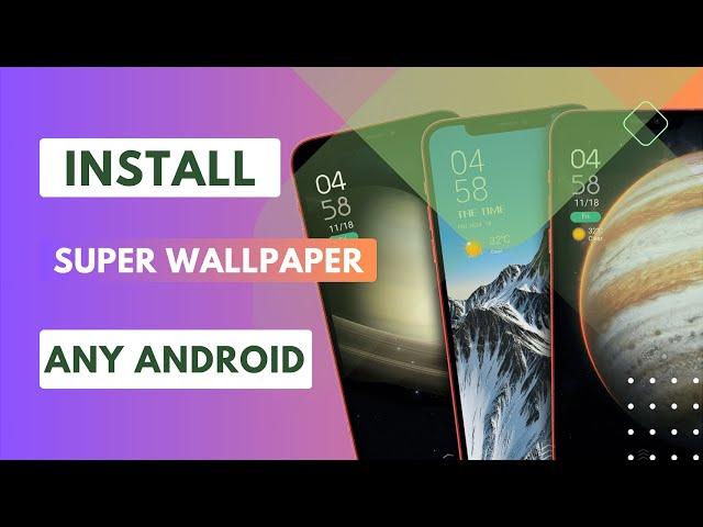 How To Install Xiaomi Super Wallpapers for Any Android Device | All Latest Wallpapers | No Root