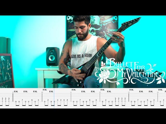 Bullet For My Valentine - "Eye Of The Storm" - Guitar Cover with On Screen Tabs(#21)