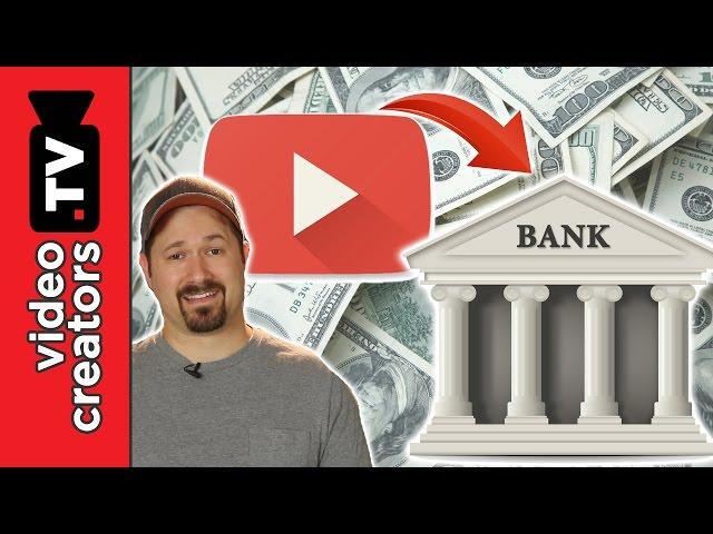 How To Link YouTube to your Bank Account and get Paid