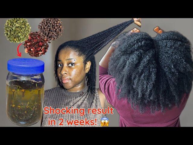 Very Potent and strong DIY hair growth oil for extreme thick and long hair  works like magic