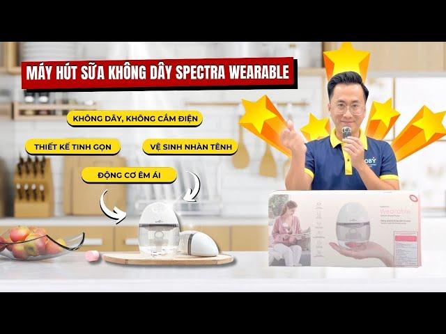 Review Máy Hút Sữa Không Dây Spectra Wearable