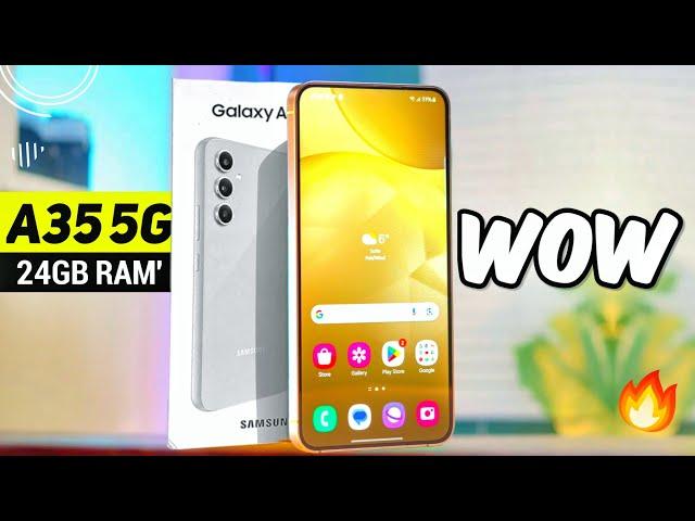 Samsung A35 Official - ১৮ হাজারে সবার বাপ! 24GB RAM+ 120Hz sAmoled, 4K | Price in Bangladesh