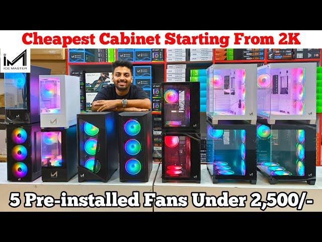 ₹9,000/- Mein 7ARGB Fans ke Sath Fish Tank Design Cabinet  | Best Budget Cabinets from Ice Master