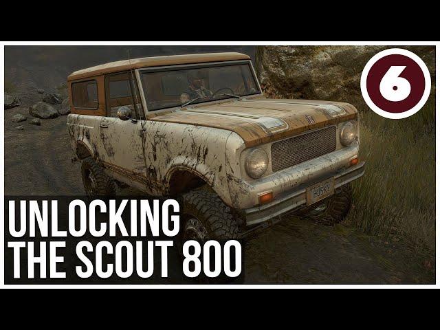 Unlocking the Scout 800 | SnowRunner Career | Episode 6