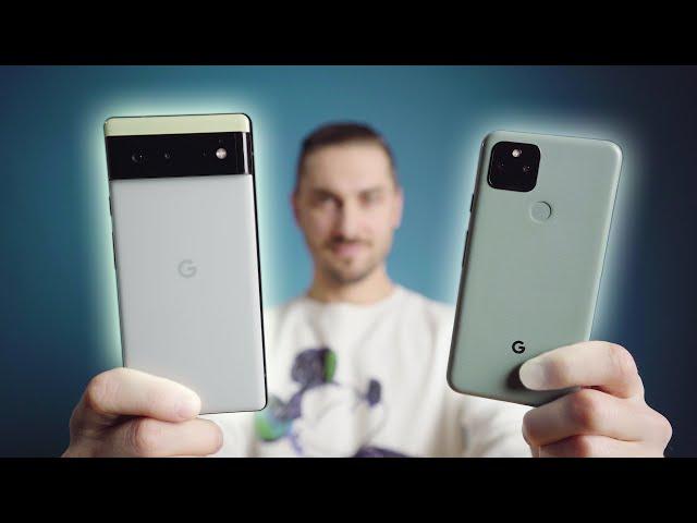 Google Pixel 6 - Google Pixel 5 обзор и сравнение фото/видео возможностей