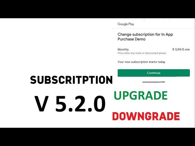 [NEW] How to implement In App Purchase Upgrade or Downgrade Subscriptions | Part 1