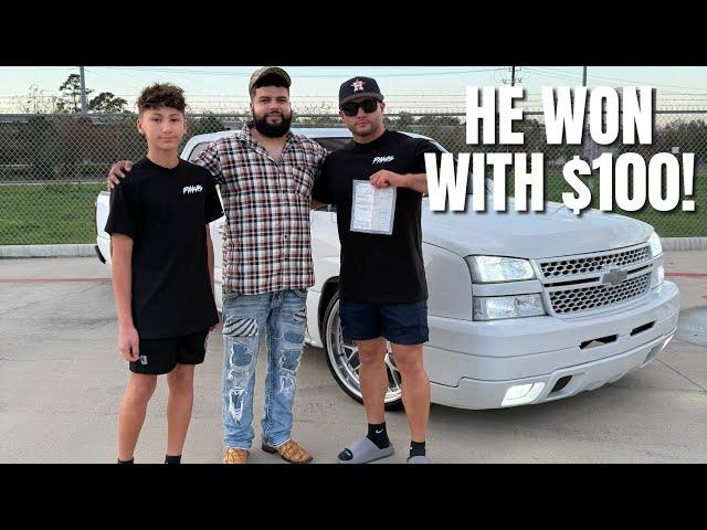 GIVEAWAY WINNER PICKS UP HIS NEW TRUCK!