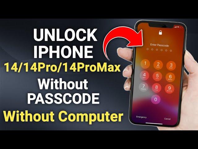 Unlock iPhone 14/14Pro/14ProMax Without Passcode And Without Computer ( How To Unlock iPhone 14 Pro