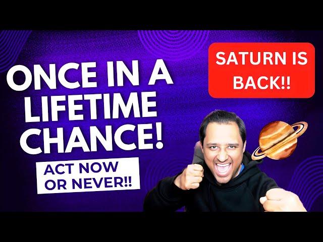 Saturn Stationary in Aquarius - November 11-18 2024 - 5 Powerful ways to change your life now!!!