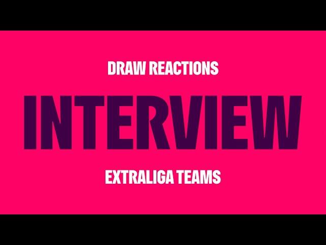Extraliga Teams React  | 2024/25 CHL Draw