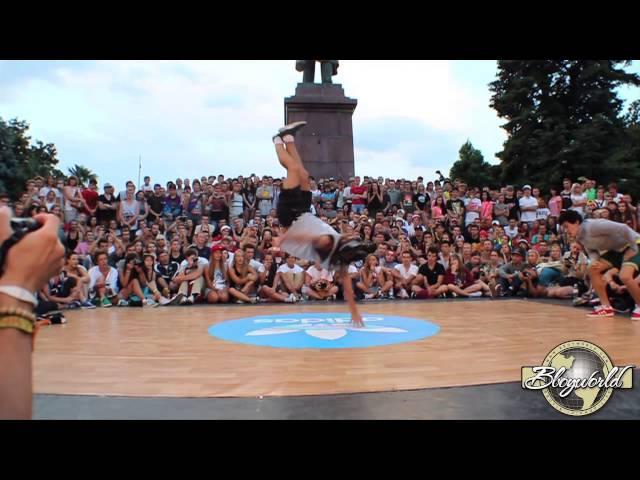 Vados vs Deboshir // .BBoy World // POWERMOVE 1on1 QUARTER-FINAL | YALTA SUMMER JAM 2014