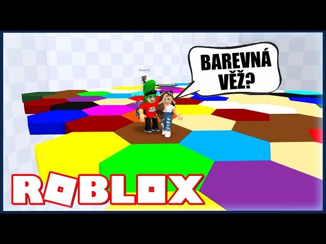 BAREVNÁ VĚŽ MĚ NEMÁ RÁDA! Roblox Color Block Tower w/@VendaliRoblox