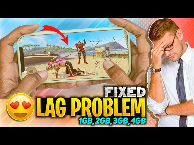 ( LAG FIX ) IN FREE FIRE || FREE FIRE 1GB-2GB-3GB  Phone Lag Fixed || Lag Fix (SECRET) settings ️