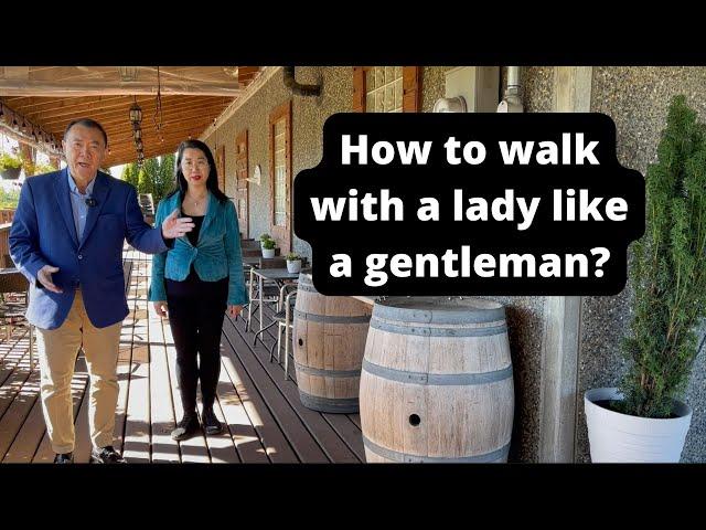 How to walk with a lady like a gentleman? | APWASI | Etiquette | Dr. Clinton Lee