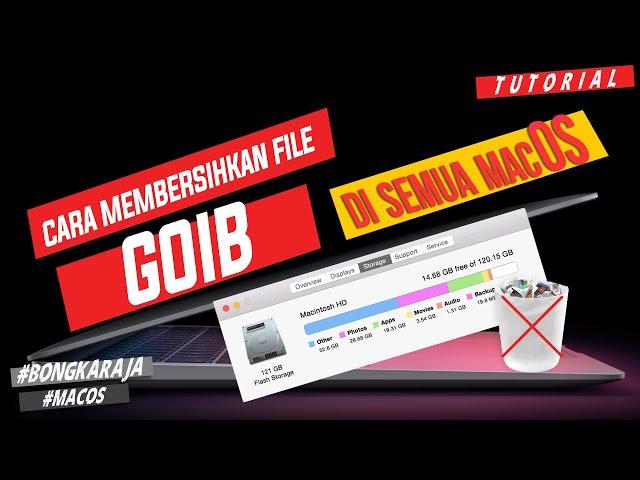 Membersihkan file 'goib' di macbook - How to delete 'other' files from any mac [TUTORIAL]