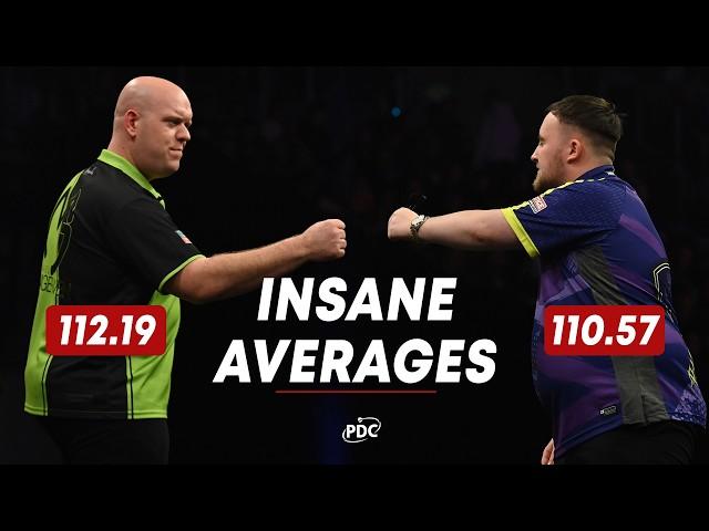 INSANE AVERAGES! Luke Littler v Michael van Gerwen - 2024 Czech Darts Open