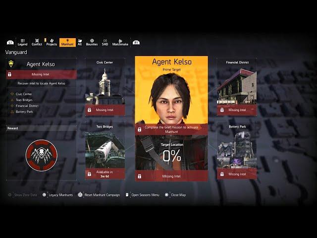 Complete the Brief Mission to Activate Manhunt Agent Kelso How To Guide - The Division 2 PS5