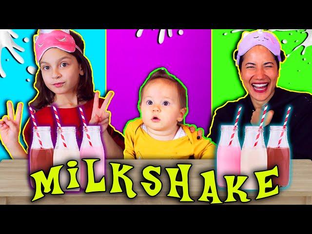 Twin Telepathy MILKSHAKE Challenge с ИДА