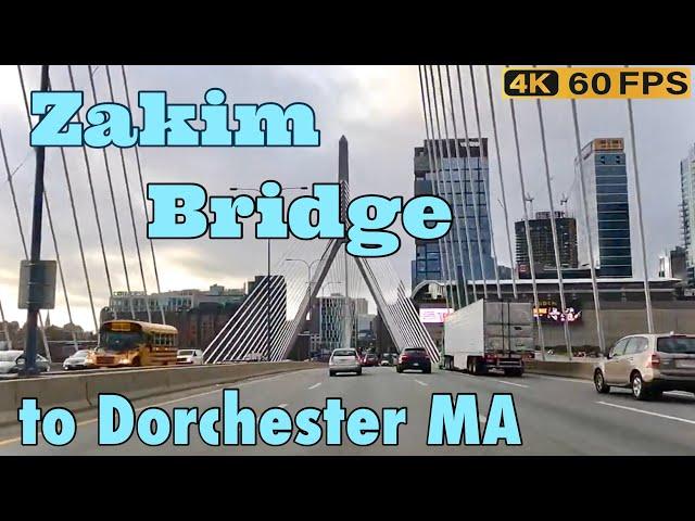 Zakim Bridge Boston to Codman Square Dorchester MA