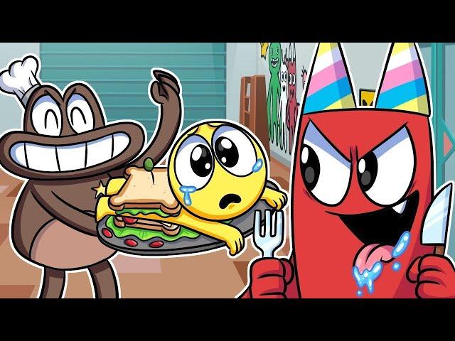 БЕСПРЕДЕЛ В САДУ БАН БАНА! | Garten of Ban Ban/Rainbow Friends - Анимации на русском