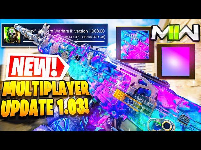 *NEW* DAY 1 Modern Warfare 2 UPDATE 1.04! Multiplayer Modes, Mastery Camos (MW2 1.04 Patch Notes)