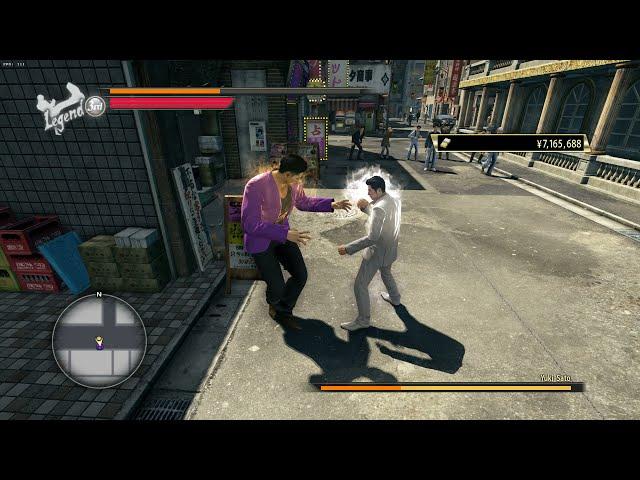 Yakuza 0 - grab is op