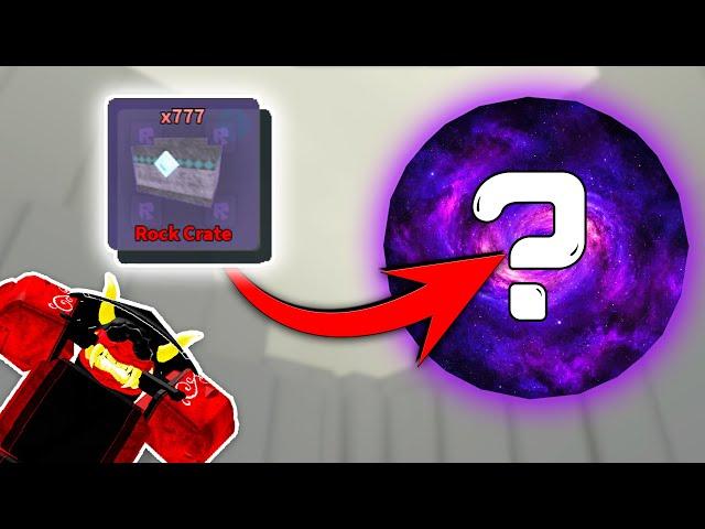 I OPENED 777 ROCK CRATES AND GOT A MASSIVE AMOUNT OF MYTHICS! | Ball Tower Defense