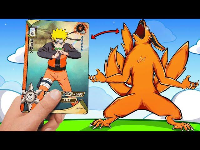 Testing Naruto CARDS vs Bosses in Roblox!