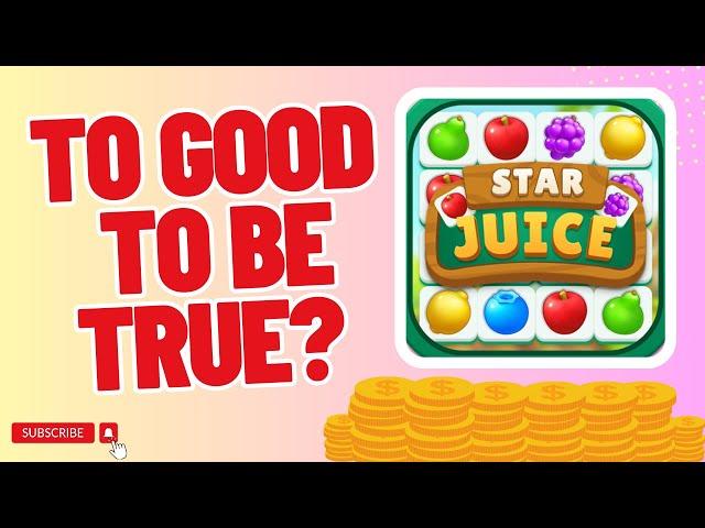 Juice Star – An app to make money? – App to Earn Money PayPal 2025