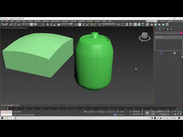 3ds max modifier list tutorial #1