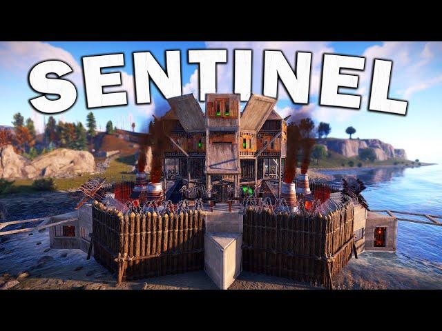 The SENTINEL - triple BUNKER - META Peaks - simple to build - Rust Base