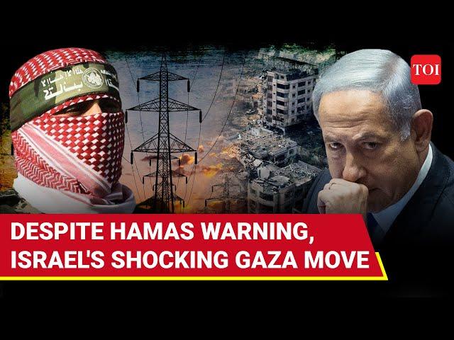 Israel's BOLD Anti-Trump Move? Electricity Snapped In Gaza Despite Hamas Warning | 'Time For Action'