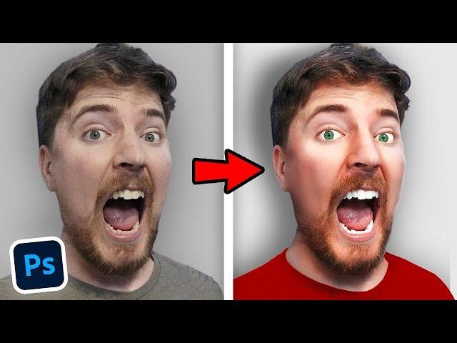 How To Make Thumbnail Like MrBeast | ColorCorrection