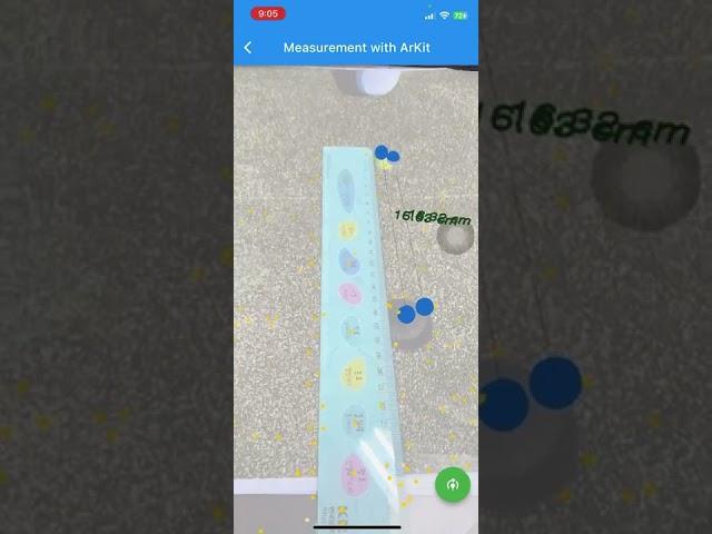 (Demo) ArKit Measurement with Flutter - Golf Project